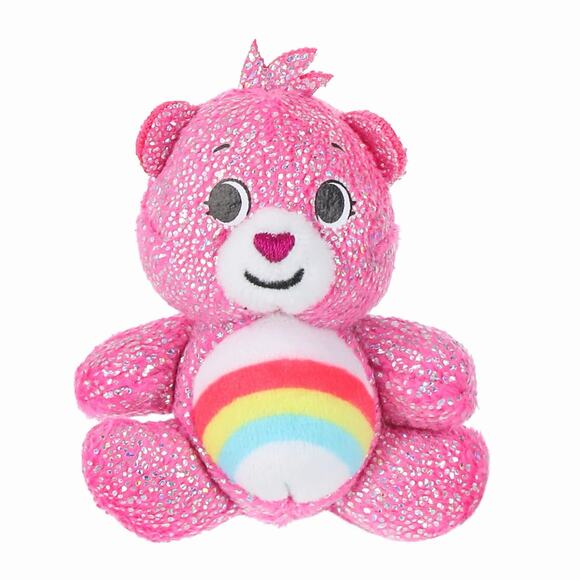🔥Micro Teenies Care Bears Cheer Bear Mini Plush Pink HTF BNWT🔥 - Picture 2 of 3